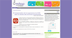 Desktop Screenshot of blog.mdsap.fr