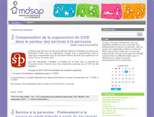 Tablet Screenshot of blog.mdsap.fr
